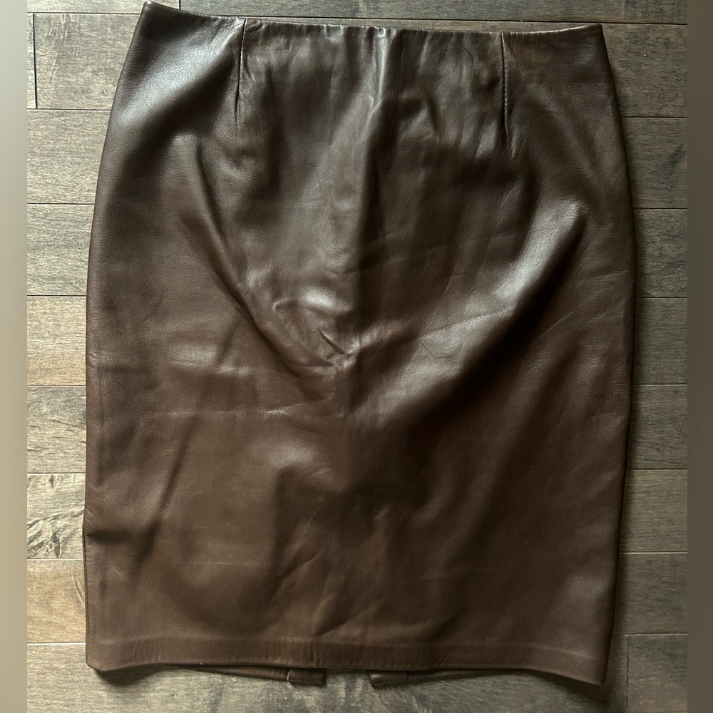 Danier leather skirt
